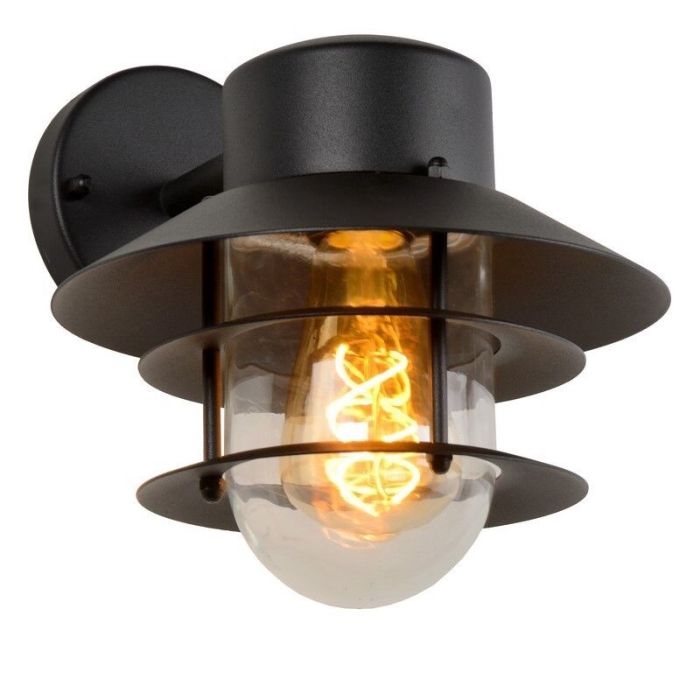 Black outdoor light modern, Zico, IP44