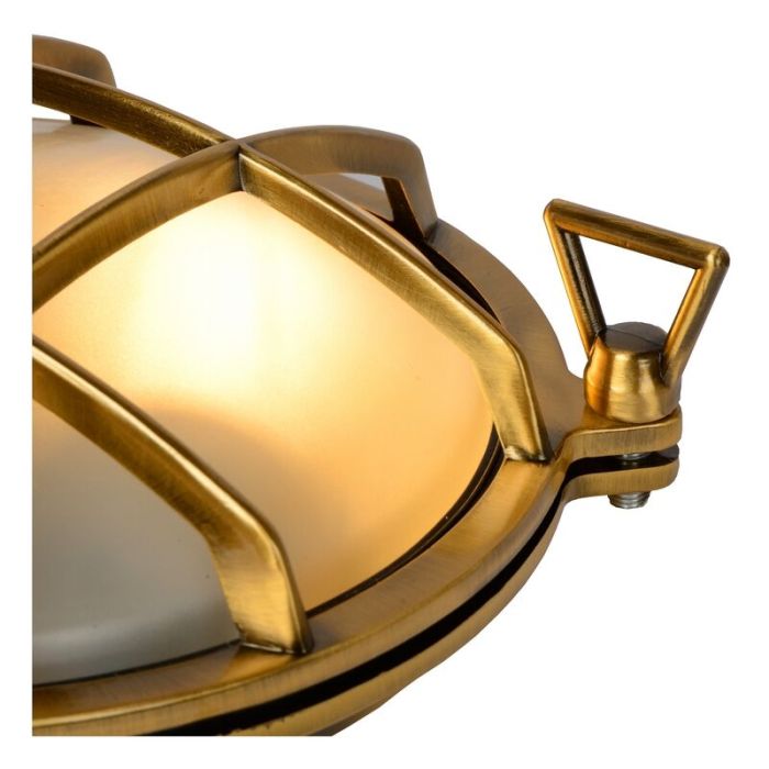 Golden outdoor light retro, Dudley, IP65