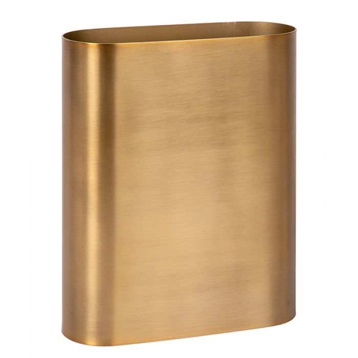 Brass up down wall light modern, Ovalis