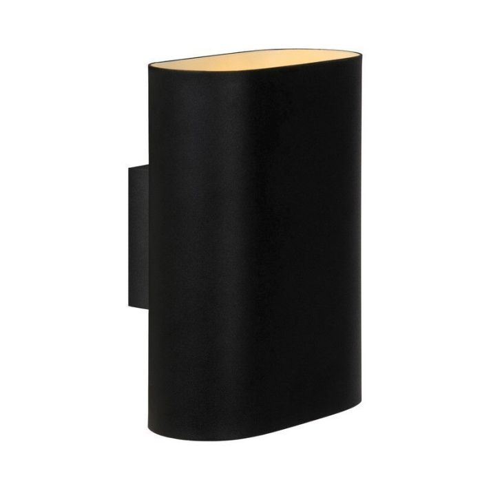 Black up down wall light modern, Ovalis