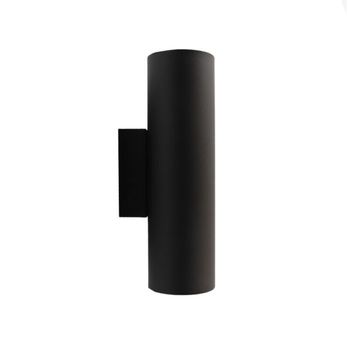 Black up down wall light modern, Ovalis