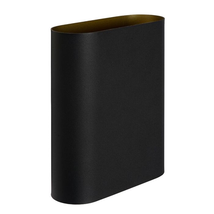 Golden wall light modern, Ovalis