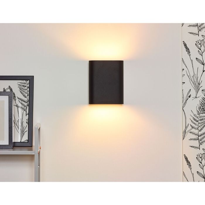 Golden wall light modern, Ovalis