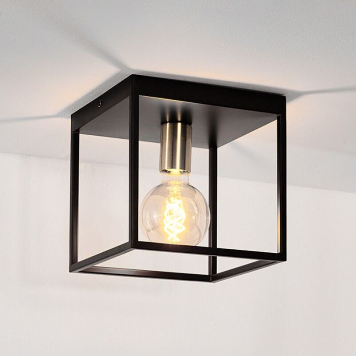 Golden flush ceiling light modern, Ruben