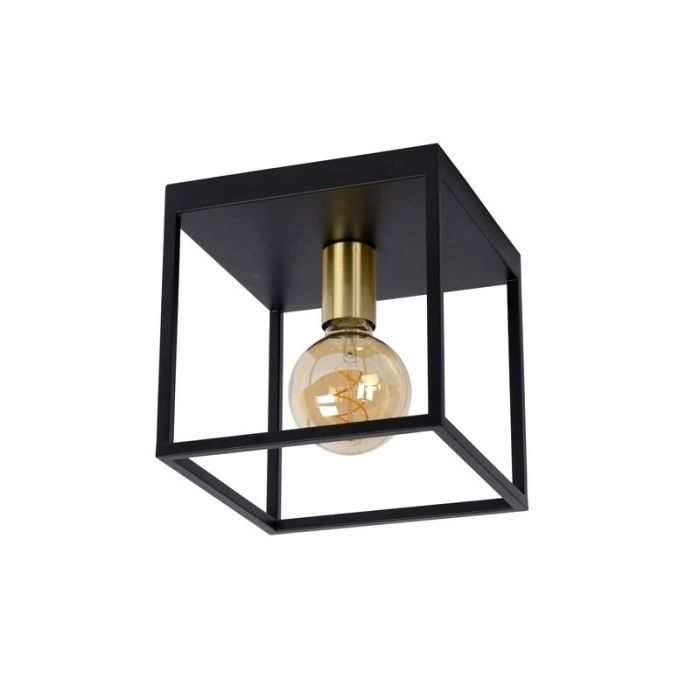 Golden flush ceiling light modern, Ruben