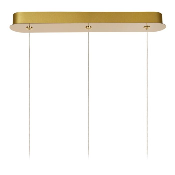 Golden pendant light design, Cintra, 4,7W, 2700K LED