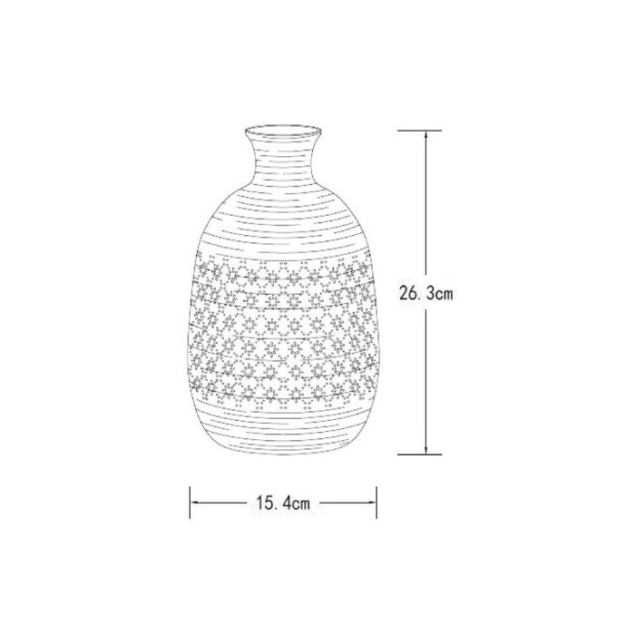 White table lamp retro, Tiesse, with switch