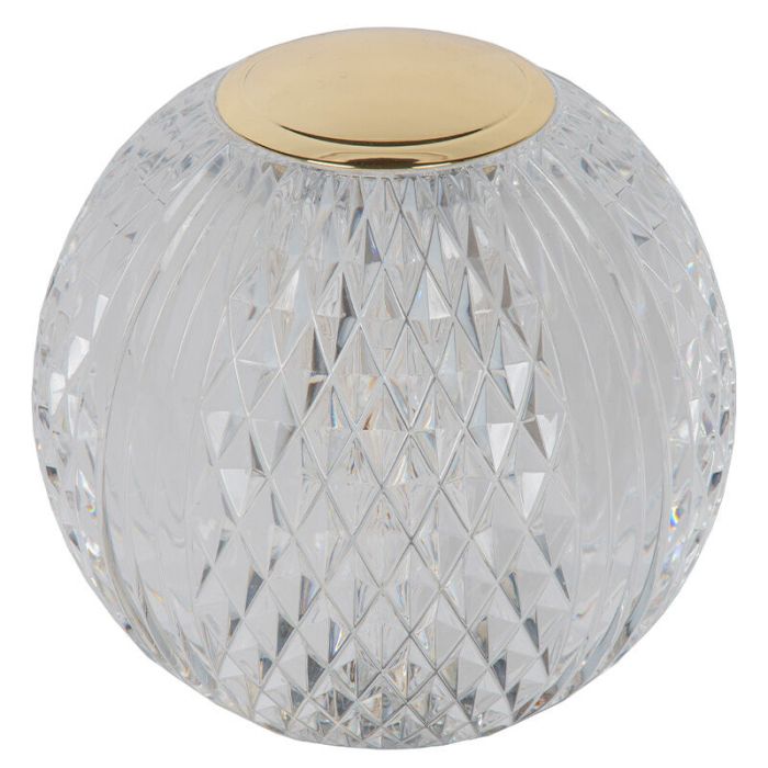 Transparent table lamp modern, Cintra, 2W, 2700K LED, 3-step dimmable