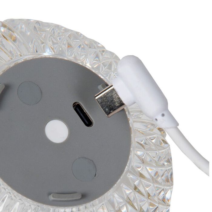 Transparent table lamp modern, Cintra, 1,5W, 3000K LED, 3-step dimmable