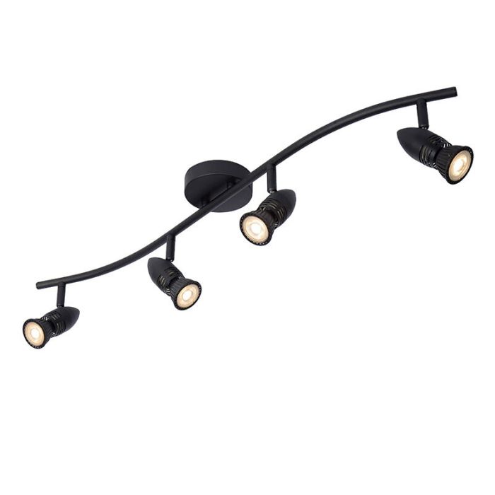 Black ceiling spotlight modern, Caro