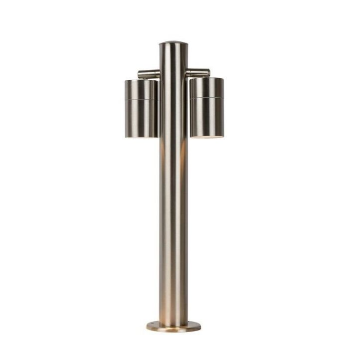 Chrome outdoor light modern, Arne, IP44