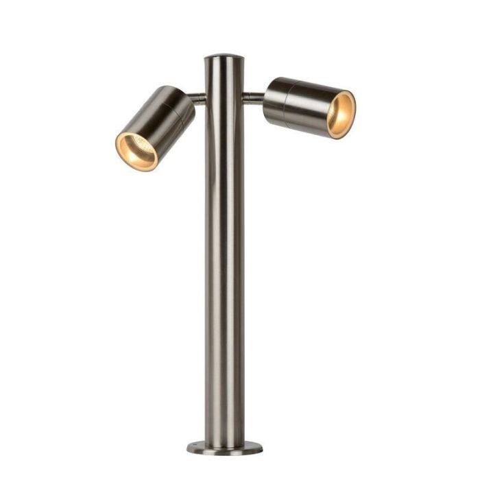 Chrome outdoor light modern, Arne, IP44
