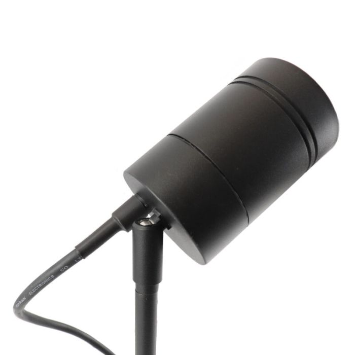 Black garden spike light modern, Arne, IP44