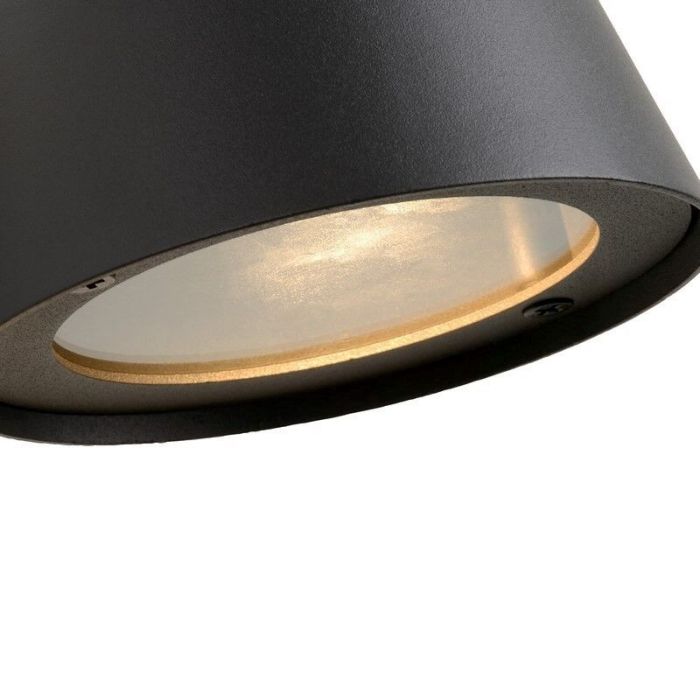 Anthracite outdoor light modern, Dingo, IP44