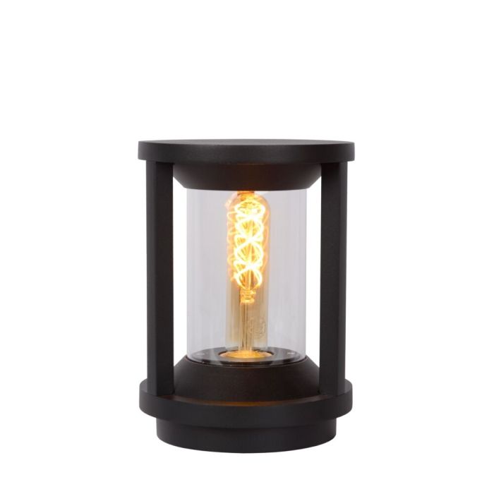 Black outdoor light modern, Cadix, IP65
