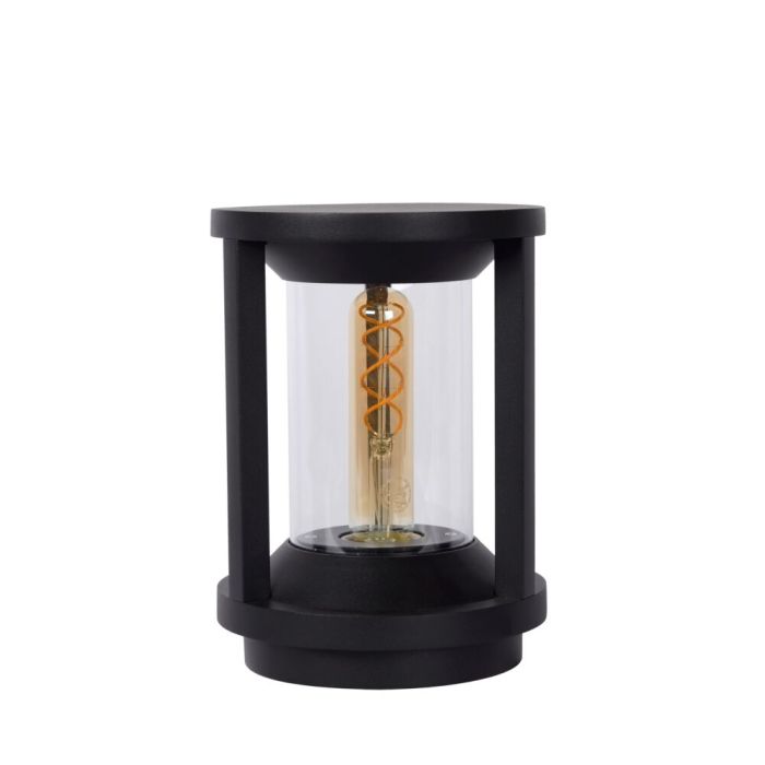 Black outdoor light modern, Cadix, IP65