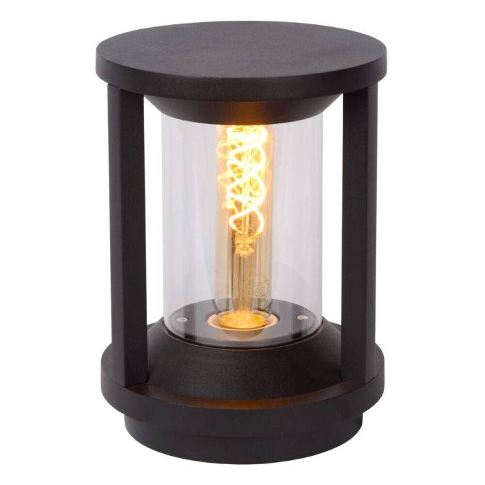 Black outdoor light modern, Cadix, IP65