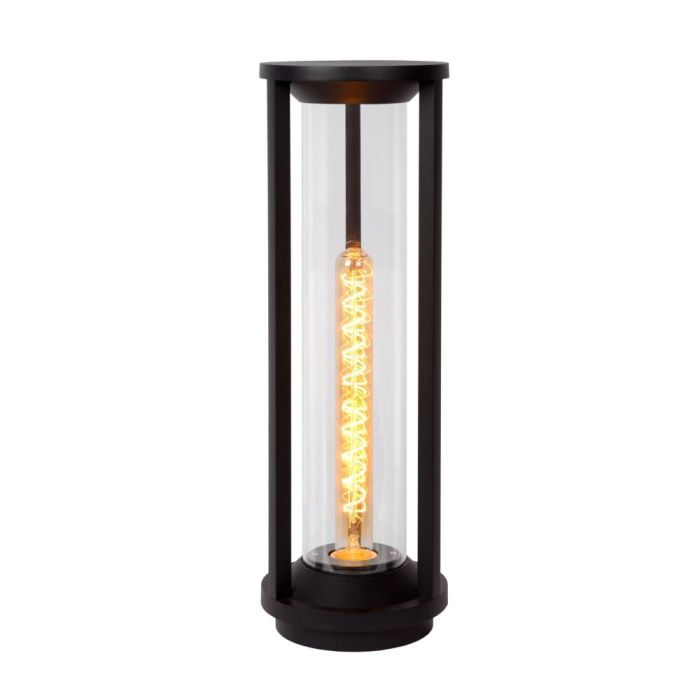 Black outdoor light modern, Cadix, IP65