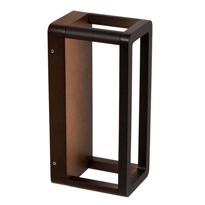 Black outdoor light modern, Narvik, 9,2W, 3000K LED, IP65