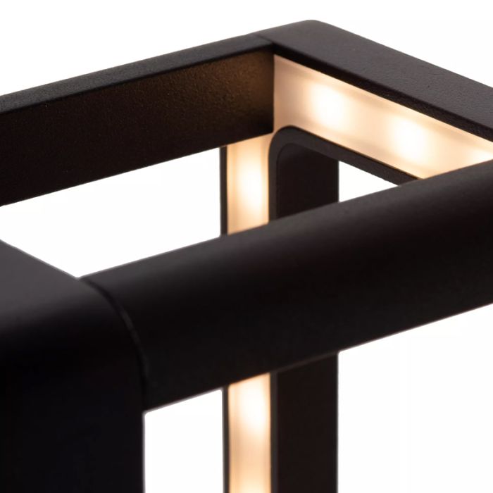 Black outdoor light modern, Narvik, 9,2W, 3000K LED, IP65