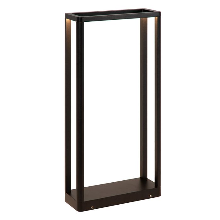 Black outdoor light modern, Narvik, 9,2W, 3000K LED, IP65