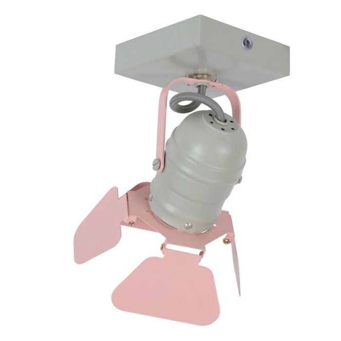 Grey kid's ceiling spotlight modern, Picto