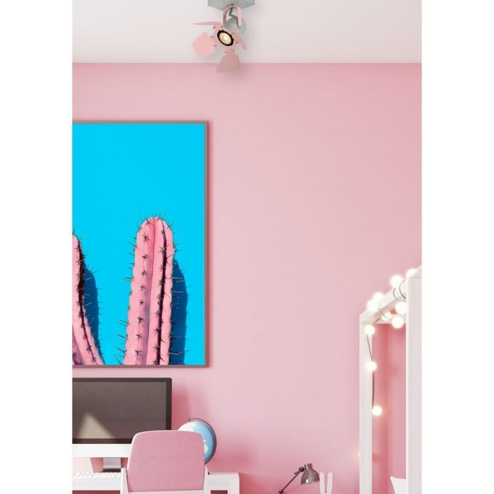 Grey kid's ceiling spotlight modern, Picto