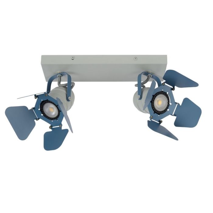 Blue kid's ceiling spotlight modern, Picto