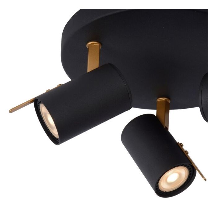 Golden ceiling spotlight modern, Grony