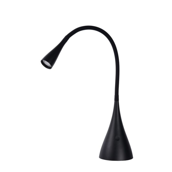 Black desk lamp modern, Zozy, 3W, 3000K LED, 3-step dimmable