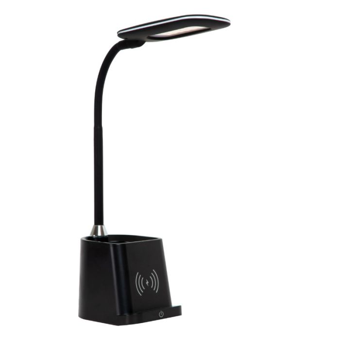Black desk lamp modern, Penny, 4,7W, 3000K LED, with switch