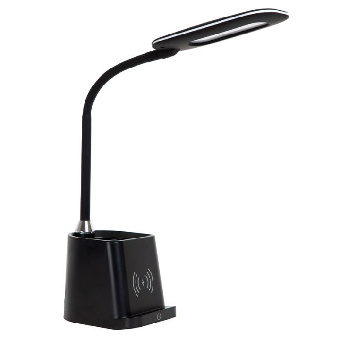 Black desk lamp modern, Penny, 4,7W, 3000K LED, with switch