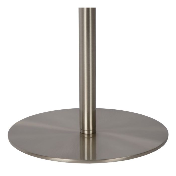 Chrome desk lamp modern, Anselmo, 9W, 3000K LED, with touch dimmer