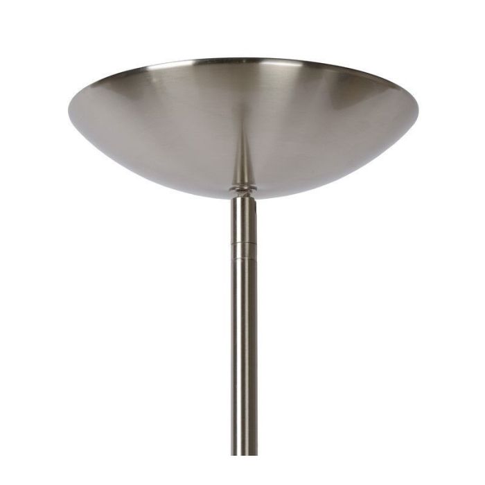 Chrome reading floor lamp modern, Zenith, 20W, 3000K LED