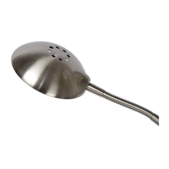 Chrome reading floor lamp modern, Zenith, 20W, 3000K LED