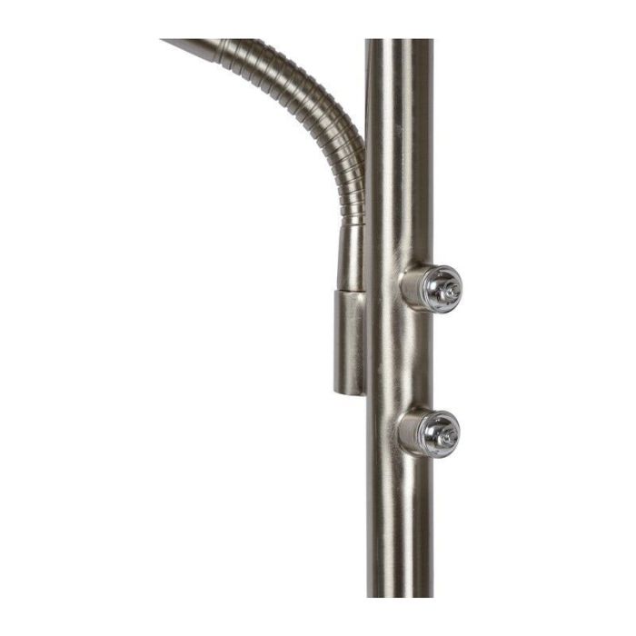 Chrome reading floor lamp modern, Zenith, 20W, 3000K LED