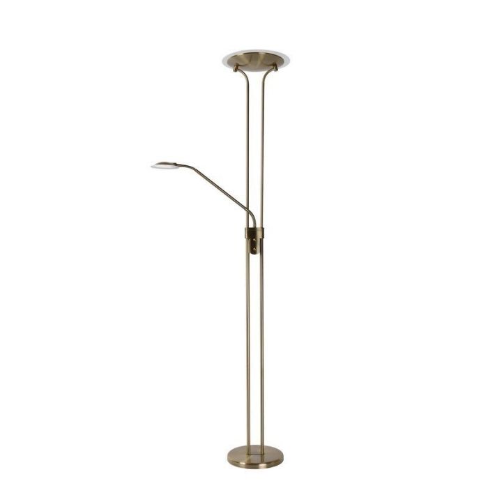 Bronze reading floor lamp modern, Champion, 20W, 3000K LED, with switch