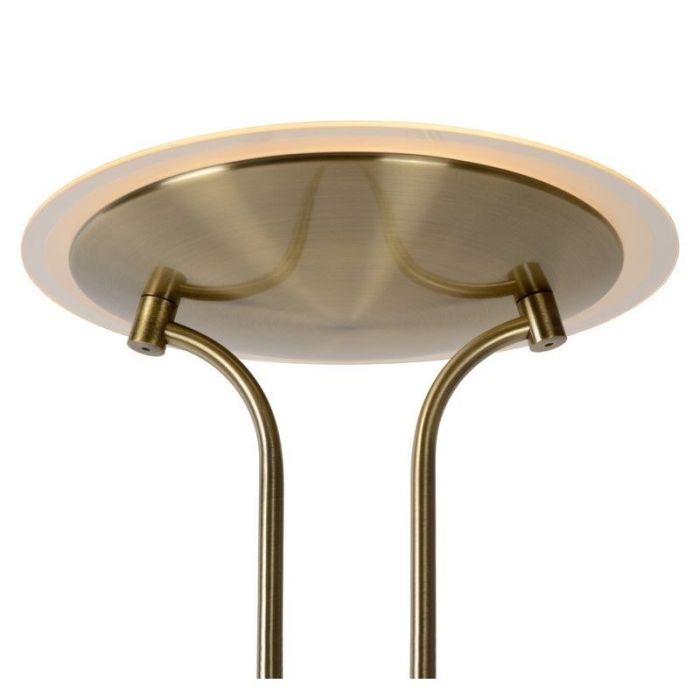 Bronze reading floor lamp modern, Champion, 20W, 3000K LED, with switch