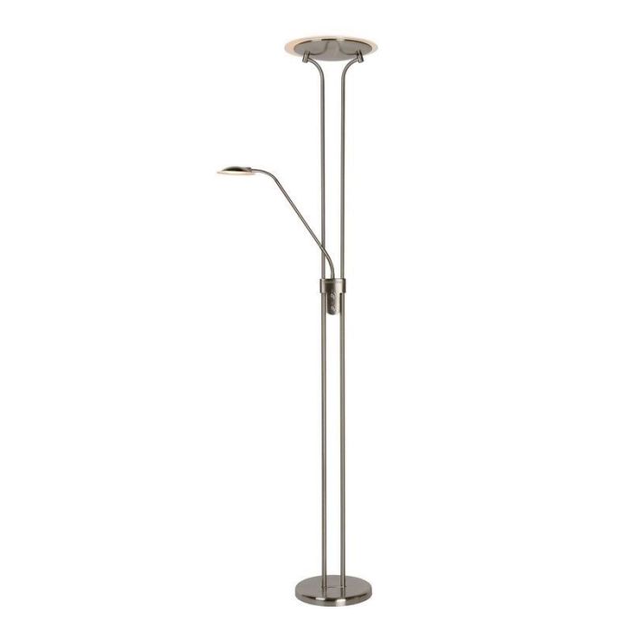 Chrome reading floor lamp modern, Champion, 20W, 3000K LED