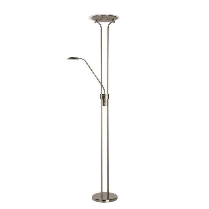Chrome reading floor lamp modern, Champion, 20W, 3000K LED