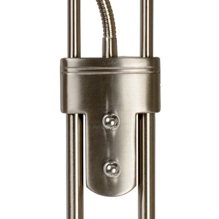 Chrome reading floor lamp modern, Champion, 20W, 3000K LED