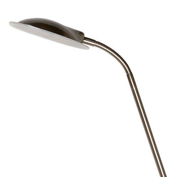 Chrome reading floor lamp modern, Champion, 20W, 3000K LED