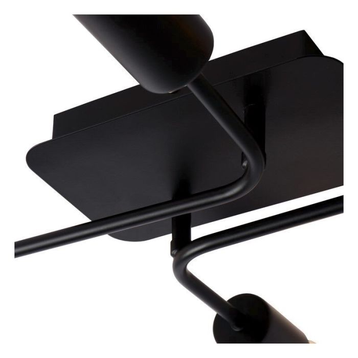 Black flush ceiling light modern, Lester