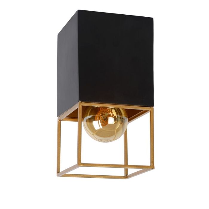 Golden flush ceiling light modern, Rixt