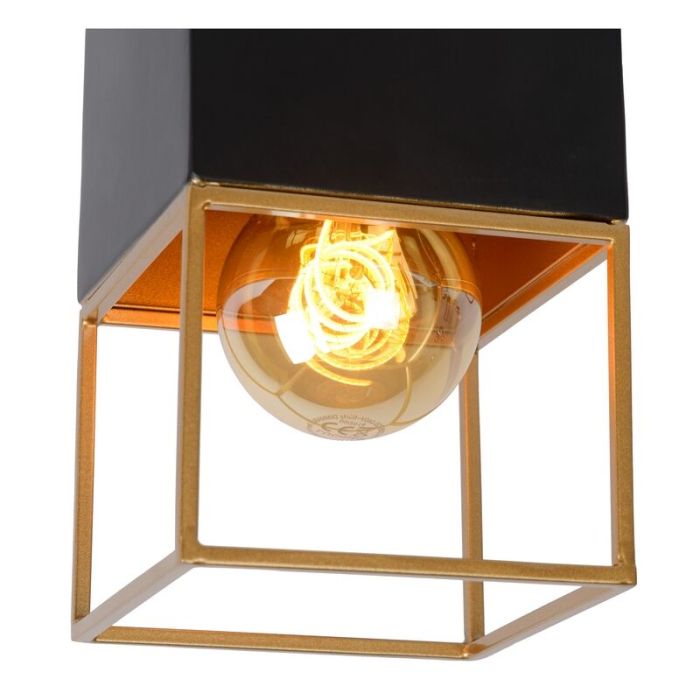 Golden flush ceiling light modern, Rixt