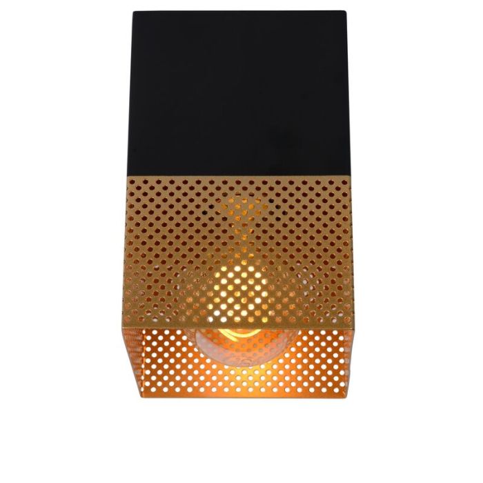 Golden flush ceiling light modern, Renate