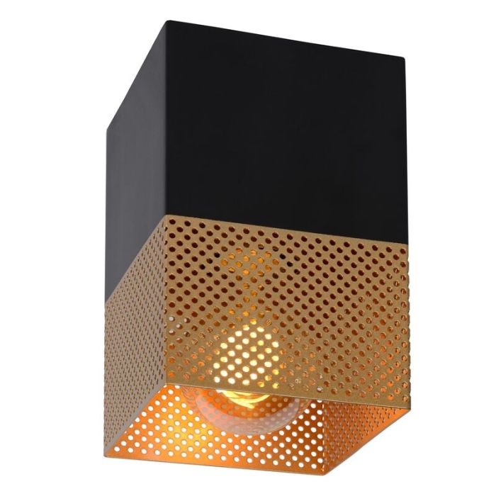 Golden flush ceiling light modern, Renate