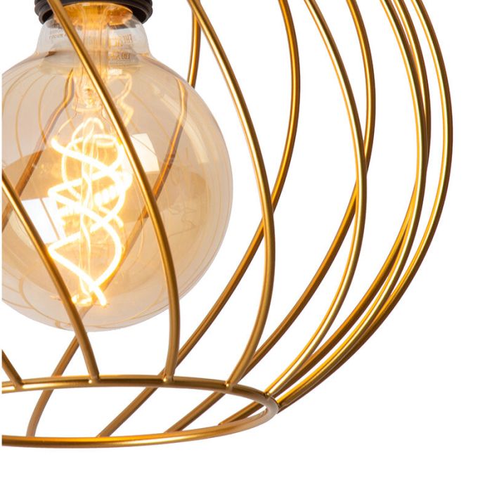 Brass ceiling light classic, Danza