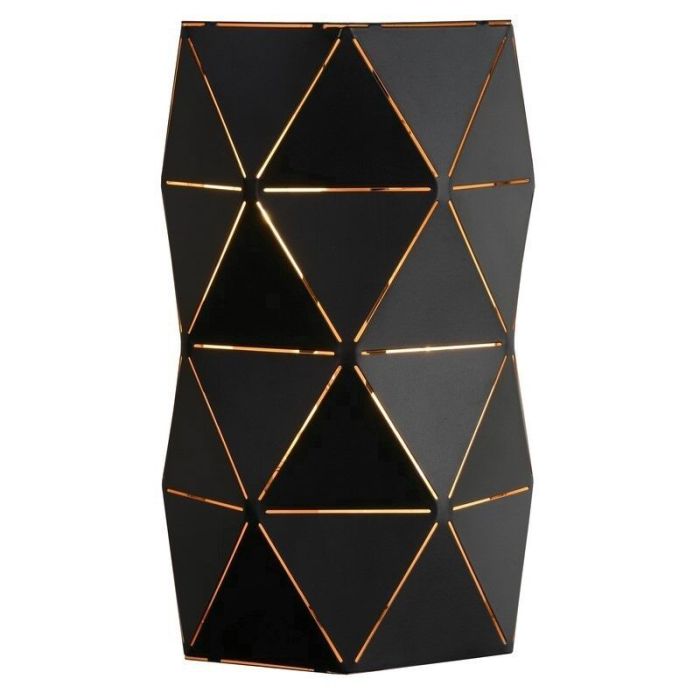 Black wall light modern, Otona