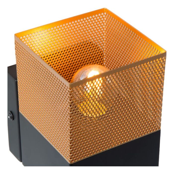 Golden wall light modern, Renate